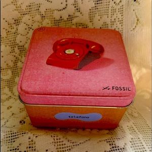 Fossil watch box